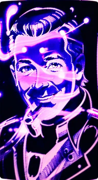 (outline of bob_dobbs:1.5), light painting, attractive, stylish, (light trails:0.5), light painting , long exposure, ISO, f/8 <lora:bob_dobbs-n47-v1:0.6>