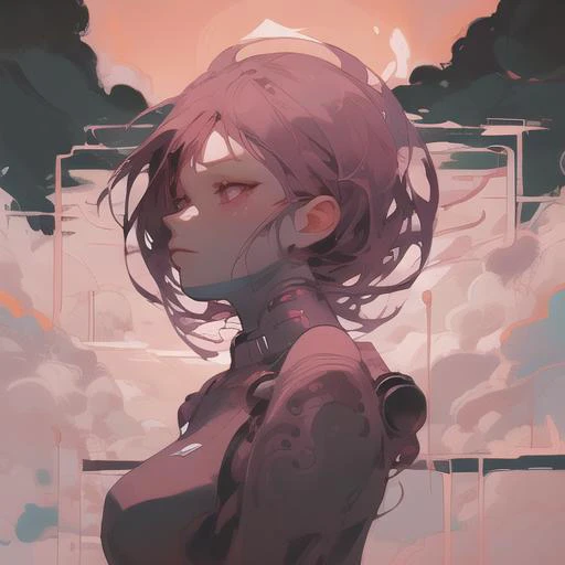 Solace, Magenta, Red, Black <lora:nvdreampunk:0.8> nvdreampunk <lora:Dreamwave v3:1> dreamwave, aesthetic