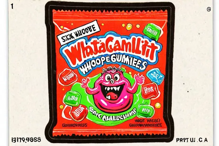 Sticker of a sack of
Whatchamacallit Whoopee Cushion Gummies
, Wacky Packages Style
<lora:Wacky_Packages_TOPPS_Style_XL>
{ Bland-O's Tasteless Cereal|
Snail-O's Escargot in a Can|
Shriekin' Shampoo for Scream-Queen Hair|
Grumblestiltskin's Pickled Grouch Gherkins|
Clamouflage Invisible Seafood Chowder|
Quacktastic Duck Tape for Beak Repairs|
Crunchy Munchkins Leprechaun-Sized Snack|
Noodle-Noodle Brain-Teaser Pasta|
Bizarro Baked Beans, the Musical Fruit|
Icy Hot Sauce, Fire and Frost in Every Bite
Fizz Bang Boom Cola|
Giggles Galore Nitro-Powered Laughter|
Gummy Tummy Tornado|
Whiz-Bang Whipped Cream Explosion|
a {stick|wand|rod} of Hocus-Pocus Hiking Stick|
Zap-Tastic Lightning Bolt Jam|
Loony Balloony Inflatable Popcorn|
Gobbledy Goo Monster Slime|
Whatchamacallit Whoopee Cushion Gummies|
Quirky Quencher Absurdity Elixir}
, Wacky Packages Style
<lora:Wacky_Packages_TOPPS_Style_XL>