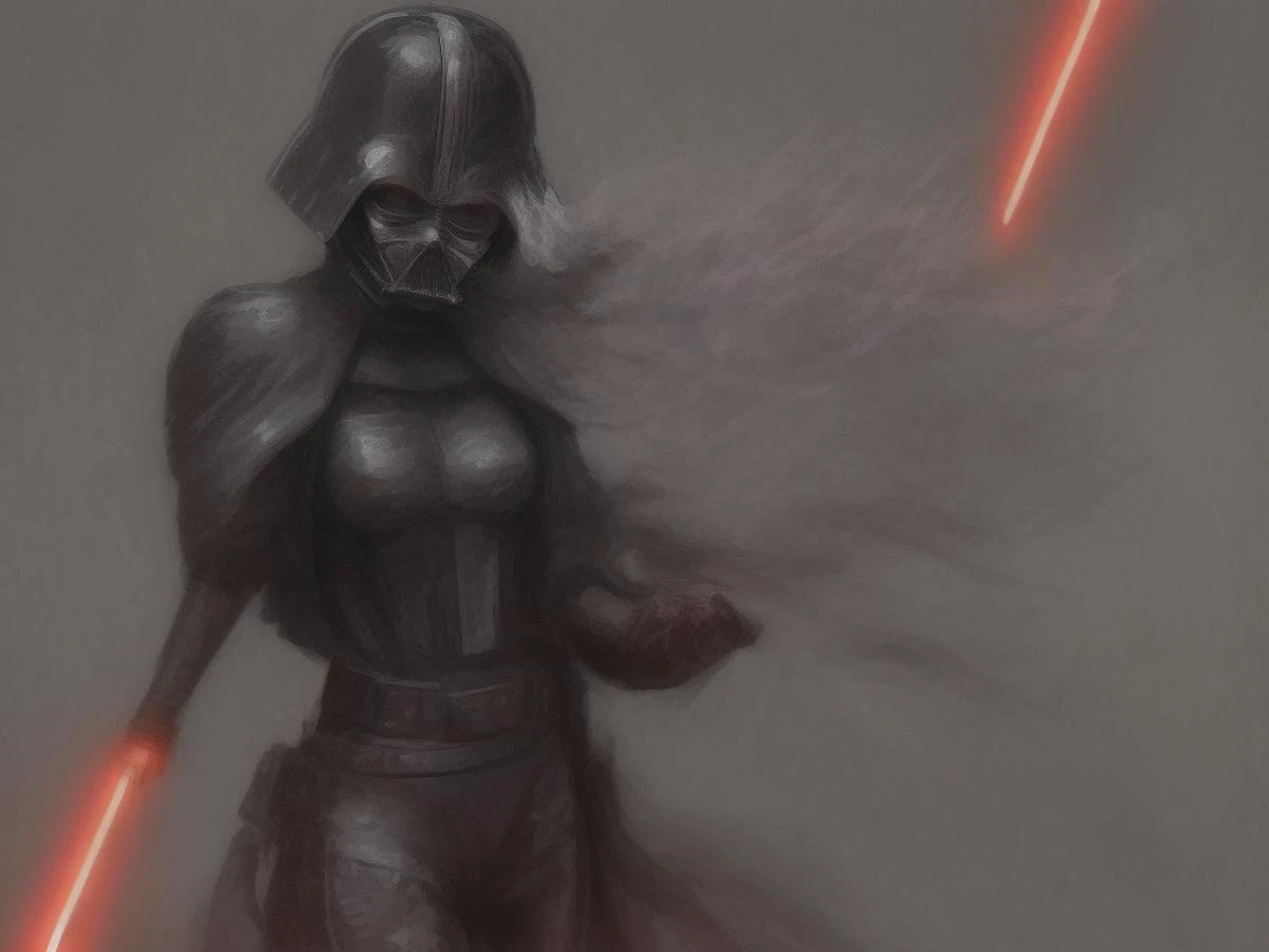 Darth Vader girl