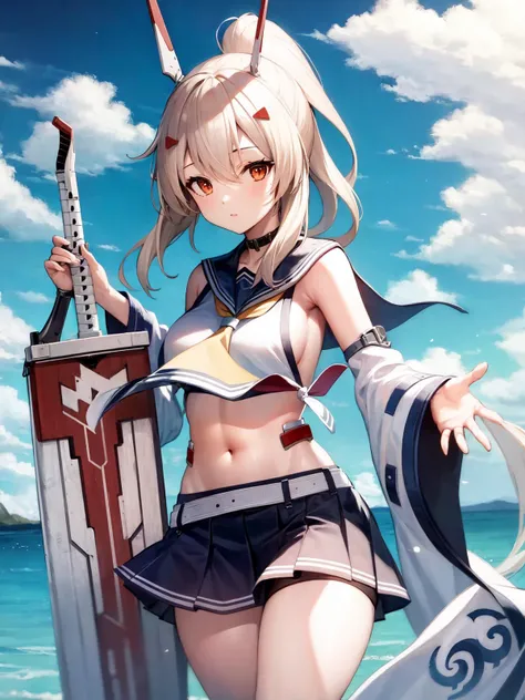 masterpiece, best quality, <lora:aya2-3:1>, ayanami, holding sword,