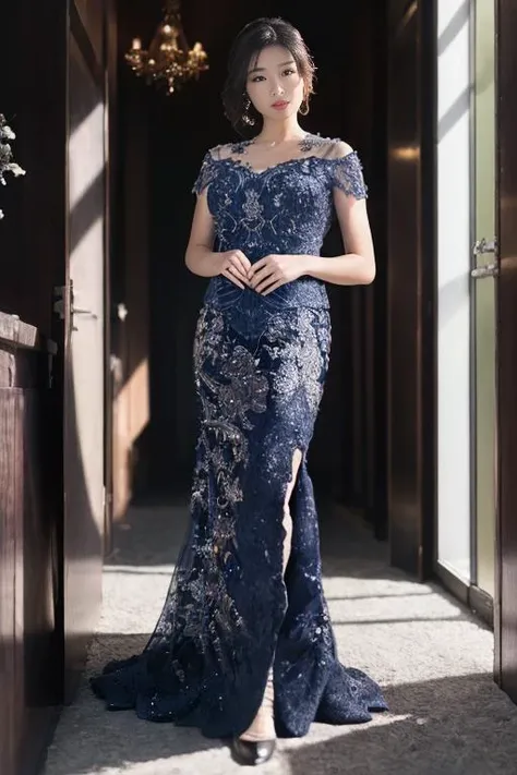 ((((looking at viewer)), detailed face, 1girl,full body,  solo, fashi-girl, mature girl, cute, sweet, a girl wearing kebaya,  <lora:KebayaV1.2:1>)), Realism, , Rim Lights, Rim Lighting, Rim Light, Sunlight, Moonlight, ((high quality:1.2, masterpiece:1.2)), absurdres, high resolution, (8k resolution), 8k, 8kres, 8k res, high details, detailed and intricate, intricate details, high intricate details, absurd amount of details, Extreme Wide Shot, , Deep Focus, Eye Level Shot