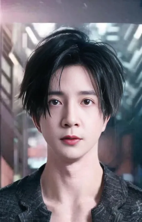 1boy,28yers old, cinematic lighting, UHD,nosebleed, (Falling snow:1.1),(ray tracing:0.8), (chiaroscuro:1.1),Symmetrical eyes