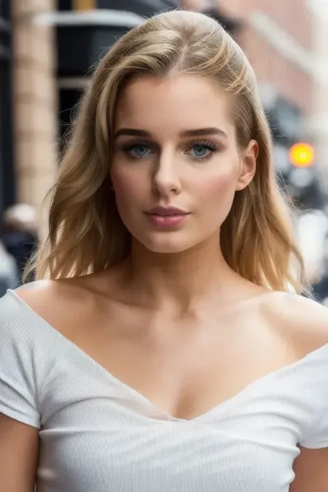 a stunningly beautiful woman <lora:helenFlanagan:1>, close up, upper body, RAW, 8K, UHD