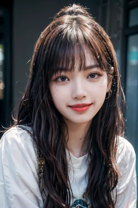 a photo of lisa blackpink, <lora:Lisa Blackpink:0.8>, (smiling:1.5), (masterpiece, best quality, beautiful quality), (photorealistic:1.4), (detailed lighting, extremely detailed skin, extremely detailed hair, shadows, 8k, 1girl:1.2), <lora:add_detail:1>, looking at viewer, (High Key Lighting), best quality, official art, unity 8k wallpaper, ultra-high res, ultra-detailed, beautiful and aesthetic