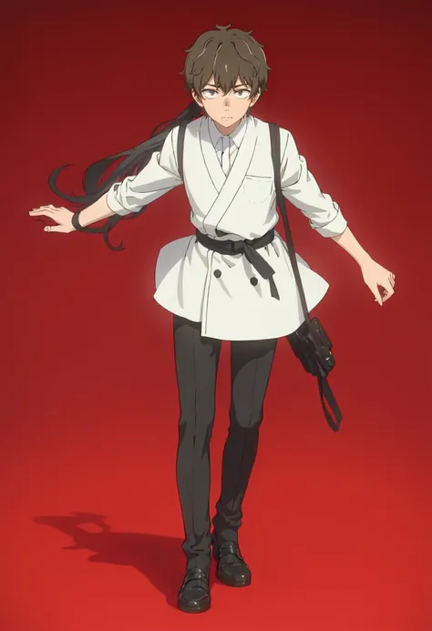(safe:1.10), best quality, masterpiece, highres, solo, (hachiouji_naoto_donttoywithmemissnagatoro:1.10), full body, anime_style, 17 <lora:hachiouji_naoto_donttoywithmemissnagatoro:0.80>