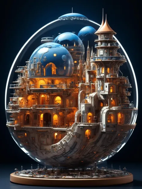 ((masterpiece)), ((best quality)), 8k, high detailed, ultra-detailed,science fiction, fantasy, buildings, <lora:xs-nutcarving_V3:0.7>