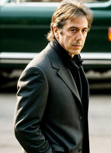 RAW photo of 40 years old alpacino-ti, natural lighting, 8k uhd, dslr, high quality, film grain, Fujifilm XT3, <lora:add_detail:0.7>, by Peter Lindbergh, christmas theme, masculine
