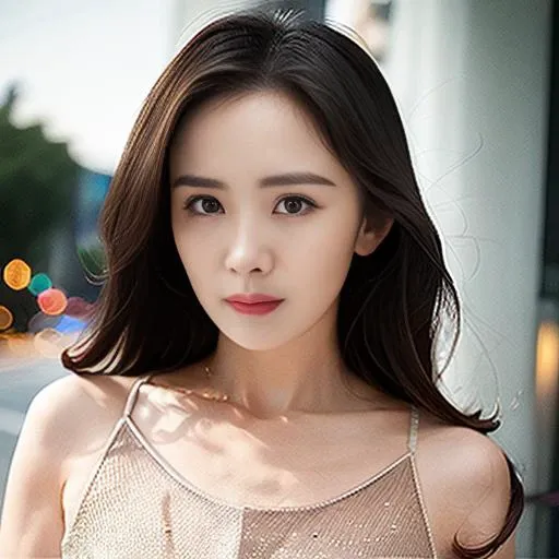 <lora:chineseIdolYangmi_v43>,(yangmi), 1girl, standing in the street at night, extremely detailed face, upper body,