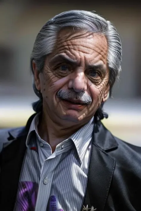 sks man, (alberso:1.2) dressed like (The Joker:1) with (serious look:1.5) with multicolor hair looking to the camera, <lora:alberso-10:1.1> <lora:add_detail:1> <lyco:locon_perfecteyes_v1_from_v1_64_32:0.7>