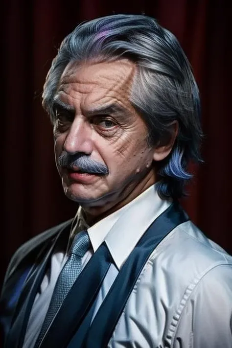 sks man, (alberso:1.2) dressed like (The Joker:1) with (serious look:1.5) with multicolor hair looking to the camera, <lora:alberso-10:1.1> <lora:add_detail:1> <lyco:locon_perfecteyes_v1_from_v1_64_32:0.7>