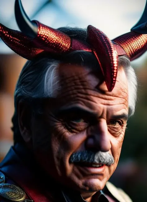 portrait of sks man (alberso:1) dressed with ((detailed devil costume:1)) with horns, (outdoors:1.2), natural lighting, 4k, 8k, 8k realistic, sharp focus, intricate, high resolution, , <lyco:locon_perfecteyes_v1_from_v1_64_32:0.85>  <lora:alberso:1>