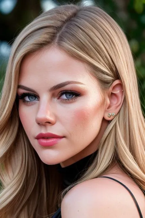 brookdeck, ,photo of a woman, ((blonde hair)), , ((fifties dress, garden, shovel, dirty face)), smiling, (lipstick, blush, eye shadow), ((best quality, masterpiece, extreme details, high resolution):1.2),((detailed eyes, beautiful eyes, detailed face, beautiful face):1.2) (epic)