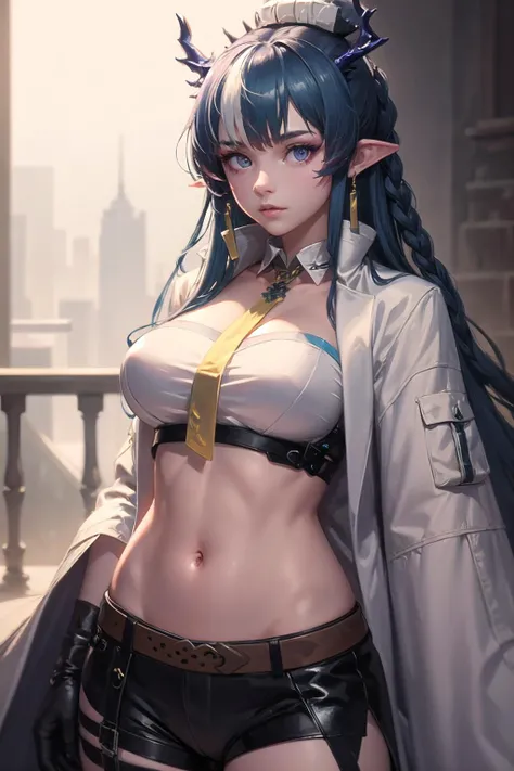 (highly detailed:1.3),
1girl,solo,
<lora:ak_ling-10:1>,ak_ling,navel,
Ultra-detail,(highres:1.1),best quality,(masterpiece:1.3),cinematic lighting,