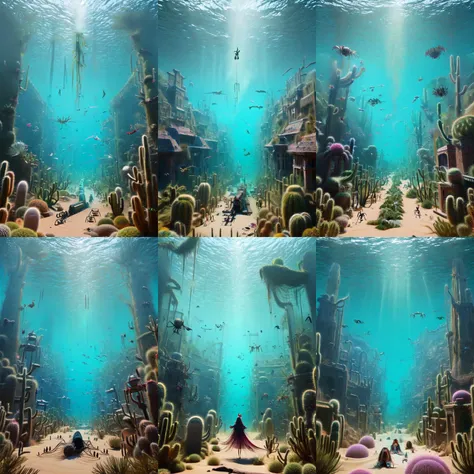 (otherworldly, otherworldly atmosphere, otherworldly appearance), highly insanely detailed, masterpiece, top quality, best quality, highres, 4k, 8k, RAW photo, collar, earrings, jewelry, necklace, armlet, 
(long_hair, long hair, random colors cloth, random colors hair, random long hair, dynamic hair, glowing hair, hair over one eye), 
(eyelashes, eyeliner, eyeshadow, eyelashes), 
pink lipstick, 
natural makeup, 
((ancient egyptian theme:1.2)), golden ornaments, 
1girl, (portrait:0.4), nsfw, 
((desert, Mexico, cacti, underwater)), 
Middle Earth, 
long messy hair, 
1girl, 
a large fantasy dwarf settlement underground, magical lights, forge and furnace, 
(moss vines), 
A bustling train station at rush hour, with people hurrying to their destinations, ais-spiderz crawling over the platforms and trains, creating a dynamic yet slightly surreal scene , <lora:Spiders_Style:0.8>, 
mandala, (fantasy world)
