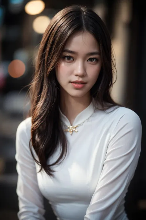 1girl, aodai yellow dress, photo art, (flower:1.2),<lora:aodai_SD_chiasedamme_v02:0.6>, a stunning photo with beautiful saturation, ultra high res,(realistic:1.4)),deep shadow,(best quality, masterpiece), pale skin, dimly lit, shade, flustered, blush, highly detailed, skinny, BREAK depth of field, film grain, wrinkled skin, looking at viewer, knee, warm smile, (upper body:1.2), masterpiece,ultra realistic,32k,extremely detailed CG unity 8k wallpaper, best quality
