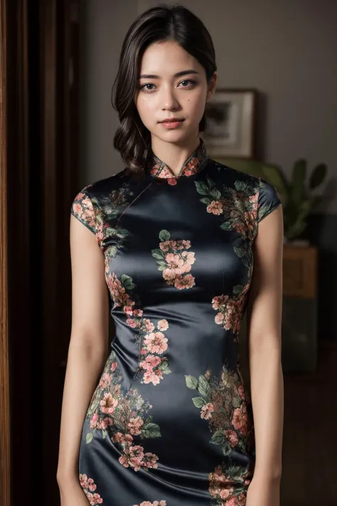 1girl, suonxam, photo art, (flower:1.2), a stunning photo with beautiful saturation, ultra high res,(realistic:1.4)),deep shadow,(best quality, masterpiece), pale skin, dimly lit, shade, flustered, blush, highly detailed, skinny, BREAK depth of field, film grain, wrinkled skin, looking at viewer, knee, warm smile, (upper body:1.2) <lora:suonxam_SDLife_Chiasedamme_v3.0:0.8>, masterpiece,ultra realistic,32k,extremely detailed CG unity 8k wallpaper, best quality