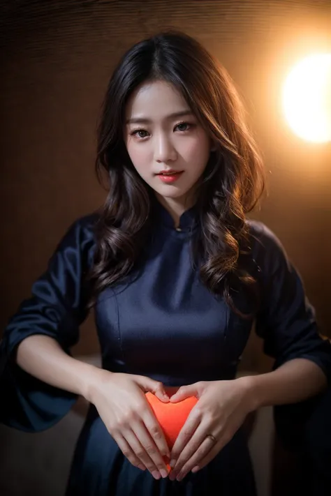 1girl, aodai white, photo art, a stunning photo with beautiful saturation, ultra high res,(realistic:1.4)),deep shadow,(best quality, masterpiece), pale skin, dimly lit, shade, flustered, blush, highly detailed, skinny, BREAK depth of field, film grain, wrinkled skin, looking at viewer, knee, warm smile, (upper body) <lora:aodai_SD_chiasedamme_v02:0.6>, masterpiece,ultra realistic,32k,extremely detailed CG unity 8k wallpaper, best quality