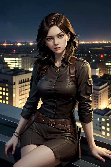 ((ultra detailed, masterpiece, absurdres))
 <lora:RE6Helena:0.8>
RE6Helena, 1girl, brown eyes, brown hair, overlooking the city from a rooftop bar at night, chic outfit, sitting