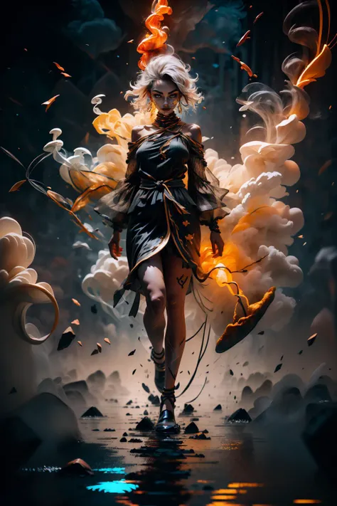(full body:1.2), (Smokexxx:1.4), (1girl:1.2, body covered in words, words on body:1.1, tattoos of (words) on body:1.2), (masterpiece:1.4, best quality), perfect skin, colorful long flowing hair, medium breasts, glowing eyes, (intricate details), unity 8k wallpaper, ultra detailed, (pastel colors:1.3), beautiful and aesthetic, silk (clothes), detailed, solo, <lora:midjourney_20230624181825:0.4> <lora:stylized_3dcg_v4-epoch:0.4>,(EnergyVeins:1.5),<lora:EnergyVeins:1>,((floating on water)), <lora:smokeanywhere:1> shards of glass everywhere, <lora:ShardsV1:1> <lora:ink-0.1-3-b28-bf16-D128-A1-1-ep64-768-DAdaptation-cosine:1>