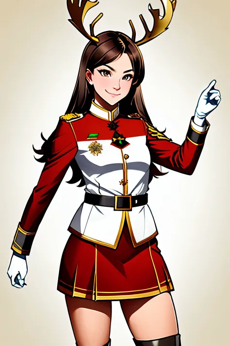 raging reindeer style, design a remarkable, grit-covered uniform, <lora:raging_reindeer_style_sd_1.5:1>