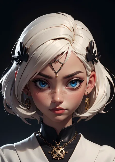 ((Vitiligo))masterpiece, best quality, ultra high res,dark theme, fully clothed, forlorn, face chain, face ornament, <lora:facechain_ghotilafish:0.7>