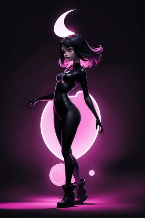 <lora:ClassicAlienGirls_concept:0.8> Alienplus, colored skin, antennae, red skin, bangs, pantyhose, purple eyes, long white dress, from behind, looking over shoulder, teeth, highly detailed, realistic, 3d
