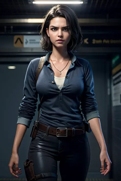 Jill Valentine with Overcoat