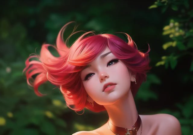 [masterpiece, best quality:1.1], 1girl, 4k, HD, Semi realism, Realistic, photorealistic, blurry background, blurry foreground, depth of field, perfect face, perfect body, glossy, sexy, masterpiece, intense shadows, ambient light, illustration, ambient occlusion, dreamlikeart,  samdoesart, sakimichan \(style\), kuvshinov, samdoesart, rinotuna, stanley lau, ross tran, Albert Lynch, J. C. Leyendecker, Ruan Jia, Gaston Bussiere, Alexandre Cabanel, WLOP, redshift style, copeseethemald style, Yoji Shinkawa, color harmony, beautiful colors, vibrant, beautiful colors, vibrant, abstract, dynamic pose, action pose, creative outfit, Creativity, Beautiful outfits