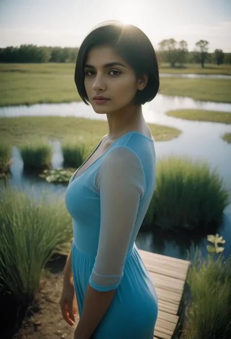 analog film photo 1girl, extremely beautiful, raw photo of <lora:simLoraXL:1> simloraxl, stocky, black hair, short hair, medium breasts, a 32y.o. female, (masterpiece, best quality, high quality, highres, ultra-detailed),
cowboy shot, business attire in shades of PowderBlue, canyon in the background, global illumination, bright lighting. . faded film, desaturated, 35mm photo, grainy, vignette, vintage, Kodachrome, Lomography, stained, highly detailed, found footage