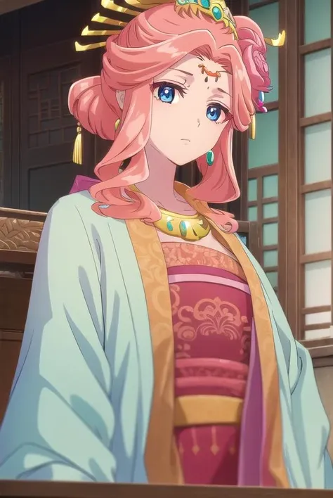 gyukuyou, <lora:gyukuyou s1-lora-nochekaiser:1>,
gyukuyou, long hair, pink hair, hair bun, single hair bun,
BREAK hair ornament, long sleeves, jewelry, flower, earrings, hair flower, necklace, chinese clothes, shawl, hanfu,
BREAK indoors,
BREAK looking at viewer, (cowboy shot:1.5),
BREAK <lyco:GoodHands-beta2:1>, (masterpiece:1.2), best quality, high resolution, unity 8k wallpaper, (illustration:0.8), (beautiful detailed eyes:1.6), extremely detailed face, perfect lighting, extremely detailed CG, (perfect hands, perfect anatomy),
