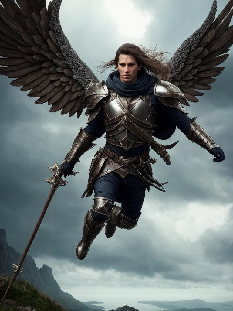 (Aerial view:1.3),(wide angel:1.3),Intricate dynamic action shot of A knight stood on the top of a mountain overlooking the stormy land and holding a flag,
cinematic Alessandro Casagrande, Greg Rutkowski, Sally Mann, concept art, ,Fantasy,myth, style of elden ring,
2 atmosphere,detailed face and eyes,Masterpiece, best quality, highly detailed photo:1, 8k, detailed face,photorealistic