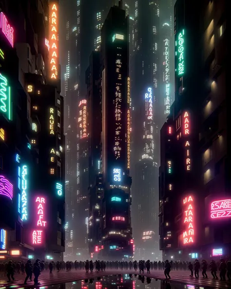 A mind-bending sci-fi scene set in a futuristic city, where a group of rebels is fighting against a powerful and oppressive regime. Vibrant neon lights, intricate cyberpunk architecture, and detailed character designs create a stunning visual landscape, while a sense of rebellion and resistance adds depth and meaning.