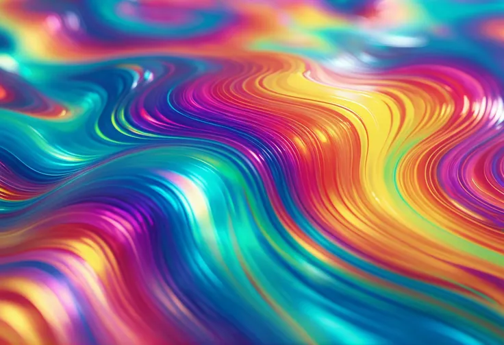 Abstract style art of a mesmerizing holographic ripples wallpaper, reflecting neom colors, cinematic, 3d rendering, photo, illustration, 3d render, vibrant, conceptual art, painting abstract watercolor, csw, <lora:Style_soph-CSW:0.8> , Non-representational, colors and shapes, expression of feelings, imaginative, highly detailed