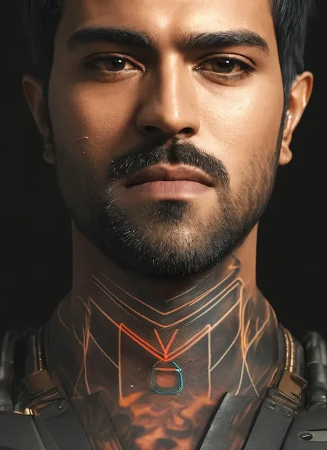 Detailed portrait cyberpunk (sks person) , futuristic neon reflective wear, sci-fi, robot parts, ismail inceoglu dragan bibin hans thoma greg rutkowski alexandros pyromallis nekro rene margitte illustrated, perfect face, ((tattoo)),
matte skin, pores, wrinkles, hyperdetailed, hyperrealistic,
Moody Lighting, Hasselblad Award Winner, Soft Diffuse Lighting, Smirk,
machine face, fine details, realistic shaded, intricate, elegant,