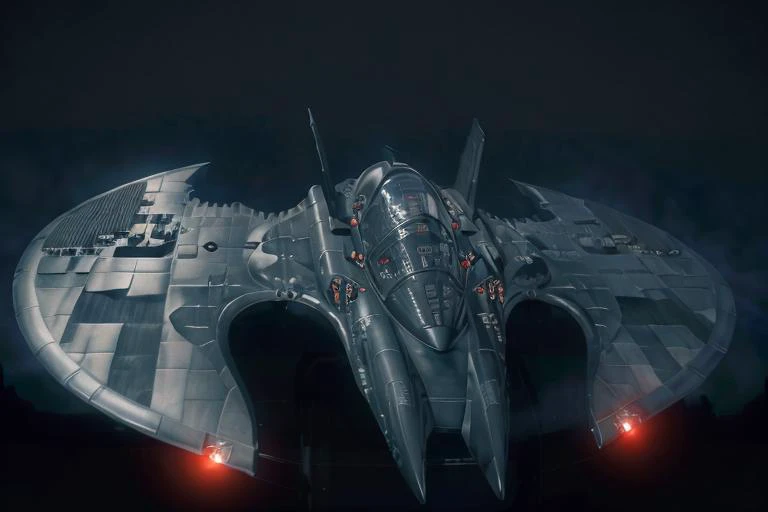 analog gloomy aerial photo of a (Burton Batwing, <lora:b4tw1ng:1>), ((nighttime)), (flying low through a city on fire), (explosions on the ground), High Detail, Sharp focus, (photorealism), realistic, best quality, 8k, award winning, dramatic lighting, epic, cinematic, masterpiece, rim light, (action ), war, depth of field, dutch angle, motion blur,