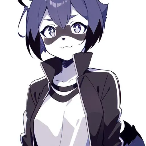 best qualtiy,hairy pubic,Ultra-fine fur,独奏,male people,Full Body Furry,Fluffy fur,Black color hair,Black eyes,White paws,Blue-white fur,nakeness,grey ears,Gradient hair,multicolored hair,Black glasses,Fluffy tail,red striped,short detailed hair,Blunt bangs,Nudy,hyper cute face