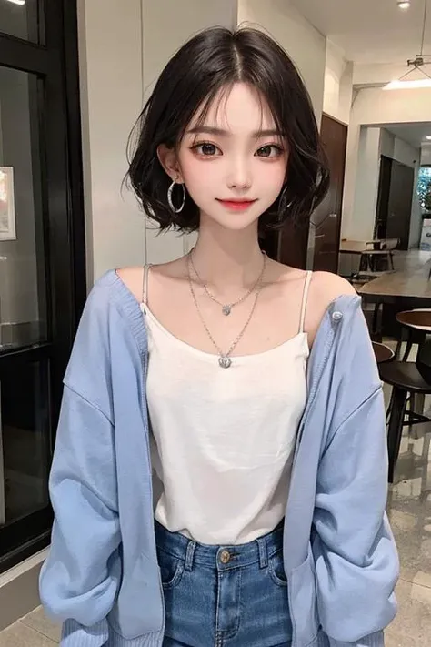 (1girl:1.2),<lora:weight_slider_v2:-1>,<lora:breastsizeslideroffset:-0.6>,[Earrings + necklace + bracelet + ring fashion accessories],(sweat:1.3),<lora:koreanDollLikeness:0.6>,