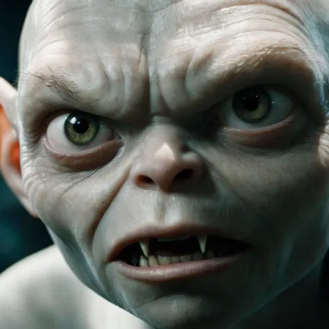 cinematic film still of Cinematic, Grainy:1, Detailed, Sharp Image, of <lora:Kodak Motion Picture Film Style3:1>
An Oscar winning movie for Best Cinematography Smiggle gollum a close up of a person with a creepy face Kodak Motion Picture Film Style, shallow depth of field, vignette, highly detailed, high budget, bokeh, cinemascope, moody, epic, gorgeous, film grain, grainy