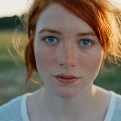 cinematic film still of <lora:Kodak Motion Picture Film Style3:1.2> Cinematic, Grainy:1, Detailed, Sharp Image, of
Best Cinematography, a blue eyes red hair woman with freckles on her face and perfect teeth looking at camera Kodak Motion Picture Film Style, shallow depth of field, vignette, highly detailed, high budget, bokeh, cinemascope, moody, epic, gorgeous, film grain, grainy