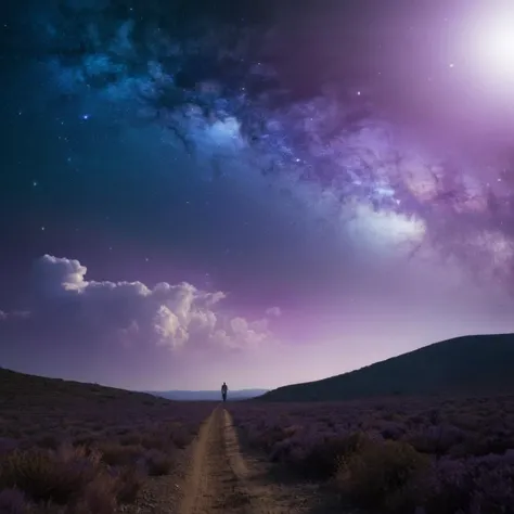 cinematic film still of <lora:Kodak Motion Picture Film Style:1.2>
An Oscar winning movie for Best Cinematography a blue and purple galaxy with a cloud and god light ray Kodak Motion Picture Film Style, shallow depth of field, vignette, highly detailed, high budget, bokeh, cinemascope, moody, epic, gorgeous, film grain, grainy