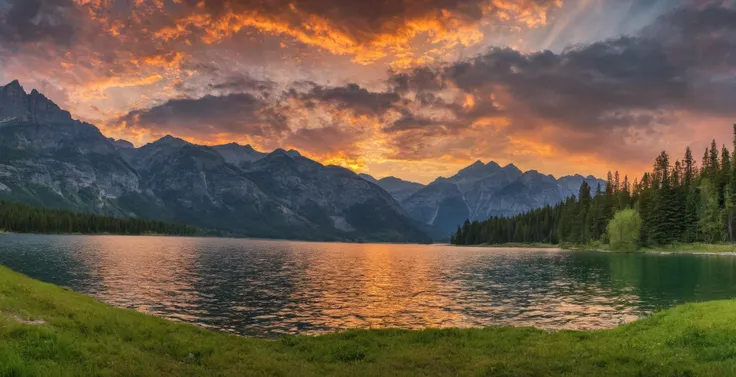 HDR photo of Cinematic, Grainy:1, Detailed, Sharp Image, of
<lora:Kodak Motion Picture Film Style3:1>
Best Cinematic hdr polarized Picture of a beautiful sunset over a lake with mountains in the background with perfect contrast light Kodak Motion Picture Film Style, High dynamic range, vivid, rich details, clear shadows and highlights, realistic, intense, enhanced contrast, highly detailed