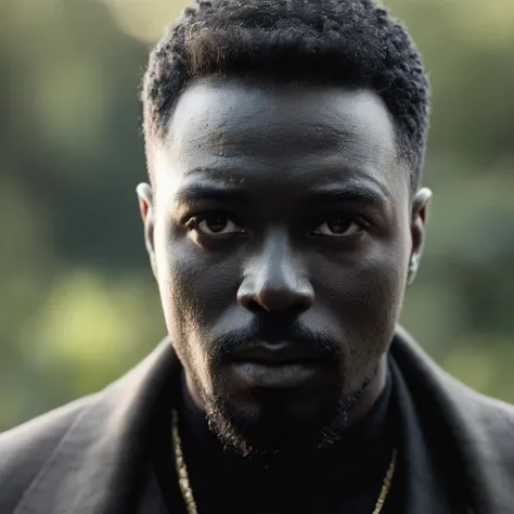 breathtaking, <lora:Kodak Motion Picture Film Style:1.2> redcode raw, ARRIRAW,
Best Cinematography a high contrast detailed sharp focus of a man with a black face and a perfect lip looking at camera with perfect 5600k cool light on Kodak Motion Picture Film Style, award-winning, professional, highly detailed