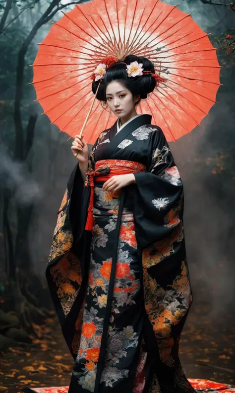 score_9,score_8_up,anime coloring,
gothic style (masterpiece, best quality, hyper detailed, ultra realistic, 32k, RAW photo) Variation fantasy images,perfect composition and chiaroscuro by Rembrandt,concept art by Andreas Rocha,,kimono,oiran,,,(smoking:0.6),<lora:oiran_XL_V1.0:0.7>,<lora:add-detail-xl:0.7>,<lora:fog_creatures_v4:0.3>