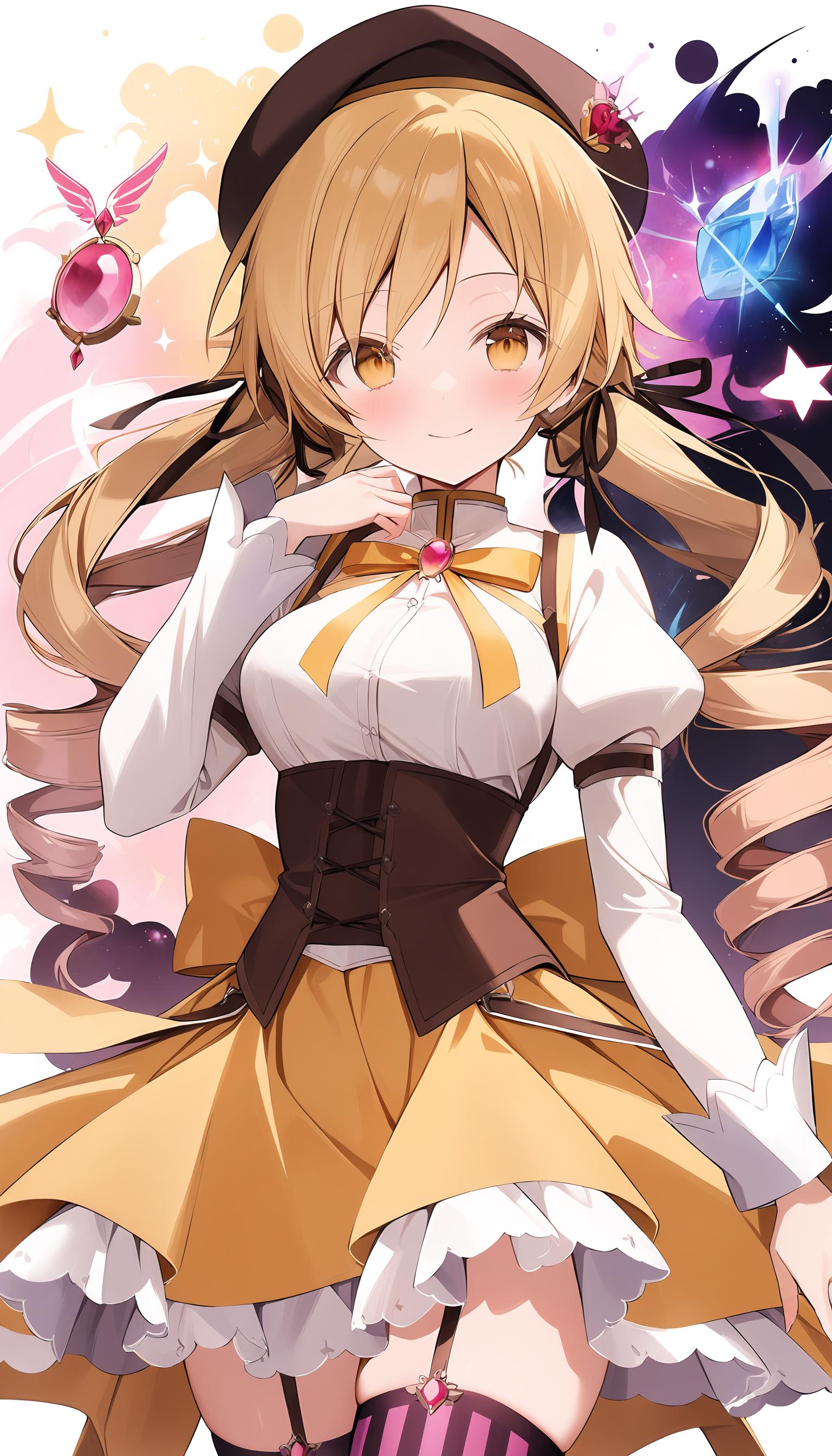 A close up of a person in a dress and hat - SeaArt AI