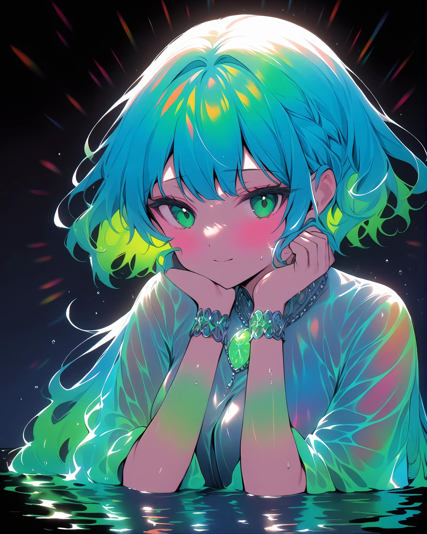 1girl,masterpiece,best quality,very aesthetic,absurdres,1r1d3sc3nc3, Manic, One Color, bloom, whimsical creatures, Shameless, Amaro, poetic narratives, Gutai Group, Hopeful, anaglyph effect, Plain white background, Neon Light, Light, Calotype, arcane, Wildlife art, Loving Atari 2600 Style fat Ghanaian Race car driver ([Sylvanas Windrunner:Murloc:2]:1.3) , she is Dancing at a Chichen Itza, in Sphynx Cat-style Flare jeans, her hair is Tactile and styled as Side swept, Satisfying, Saturated, vibrant, Surprising, Cold Colors, Spirals, Fae, Electic Colors, steam-powered tech, aeropittura, iconic fantasy artwork, Lonely, Agfacolor, biomorphic forms, Dark, Film grain, Black and Blush Pink, Street Art, Hopeless, Cinestill, full of color, Happy, Desaturated, matte, Dark and Gritty, Hypersaturated, deep orange outlines, <lora:add-detail-xl:1>,<lora:1r1d3sc3nc3XL:1>,<lora:parsley-XL-v31-ep20:0.8>, complimentary colors, illustrious, delicate, background inspired, magnificent