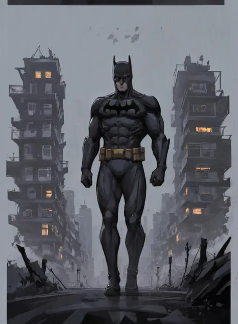 1 man,  looking at viewer, simple background,  solo, batman, dark night , full body, buildings, darkness
pillarboxed,  grey border,  <lora:DigitalFantasy-000008:.8>
