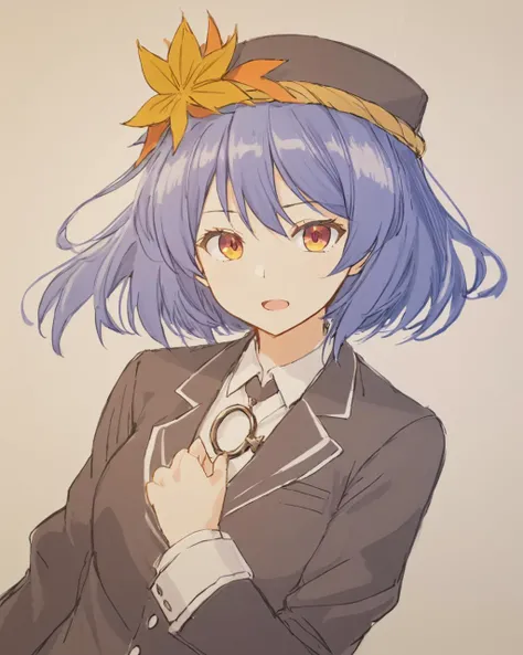 yasaka kanako,open_mouth, hair_ornament, alternate_costume, 1girl, multiple_girls, hat, formal, suit, long_sleeves, contemporary, sketch, solo, upper_body
<lora:yasaka_kanako_image2545_2023-12-20-000010:1>,star-shaped_pupils,symbol-shaped_pupils,. gorgeous,key visual, vibrant, studio anime,award-winning, professional, highly detailed,high budget, cinemascope