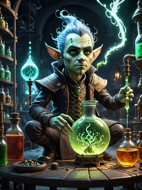 ultra-fine digital painting of a Gelatinous creature absorbing surroundings silently in a Victorian laboratory with bubbling potions <lora:xl_more_art-full_v1:0.3>, <lora:EnvyBetterHiresFixXL01:1>, <lora:Desolation:0.3>, super detail, cinematic backlighting, ultra-realism