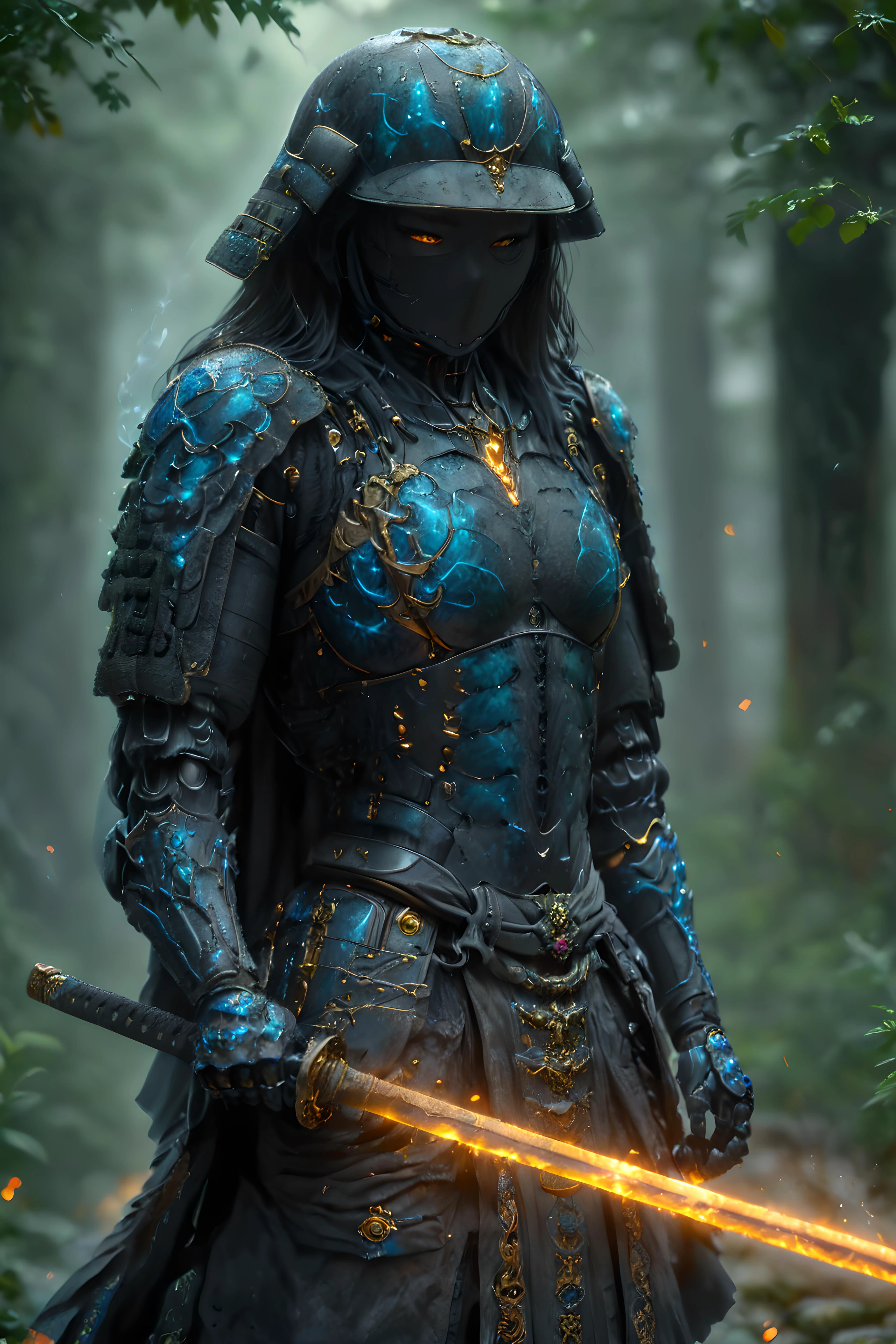 by Andy Kehoe and Julie Bell, mage wielding a katana <lora:aesthetic:1> <lora:great_lighting:1> <lora:XL_Weapon_Katana_-_By_HailoKnight:1> <lora:detailed_notrigger:1> <lora:Perfect Hands:1> <lora:photorealistic_portrait:1> <lora:SDXL_TI_my_eyes_are_bleeding:1> <lora:sd_xl_dpo_lora_v1:1> <lora:clothing_slider_v19:1> <lora:WowifierXL-V2:1> art by mooncryptowow
